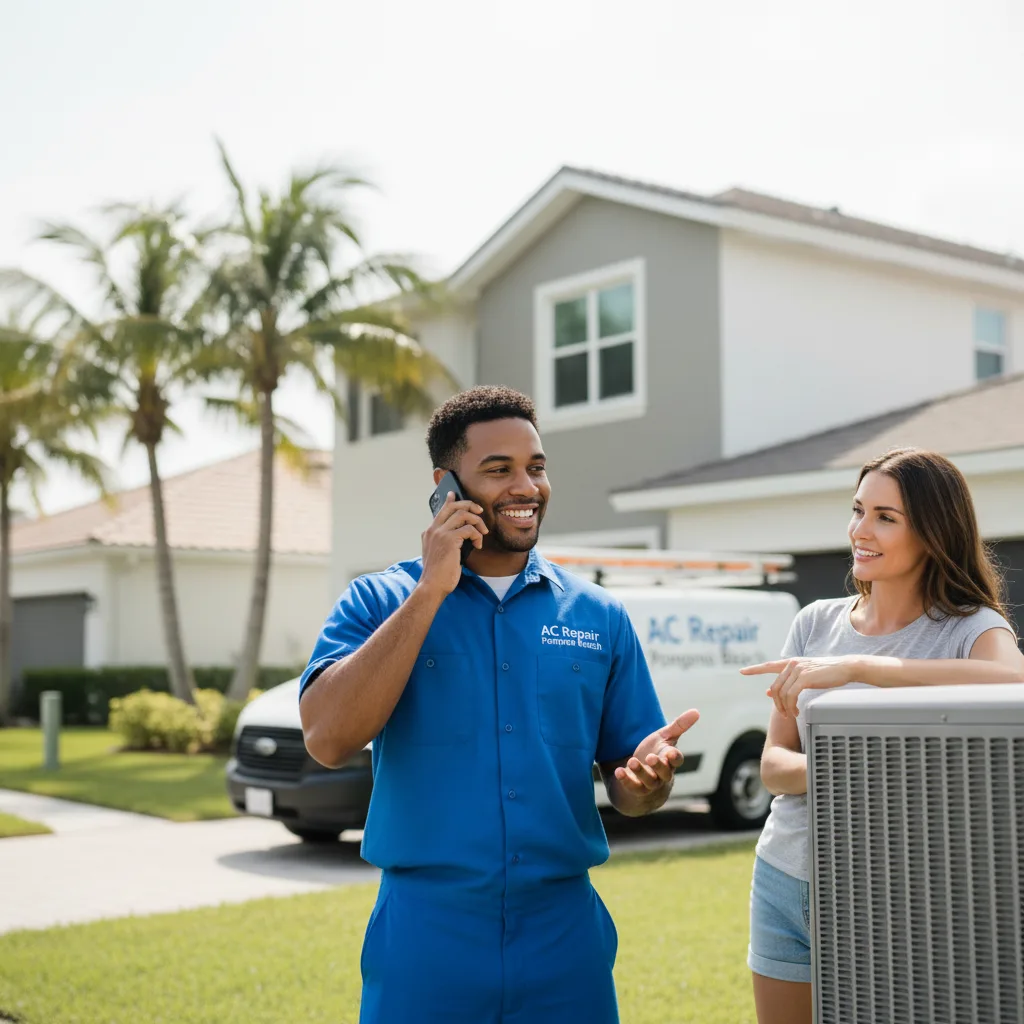 AC Repair Pompano Beach customer support in San Tan Valley